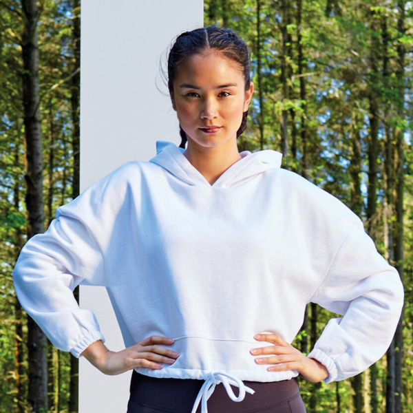 Women's cropped oversize Hoodie Thumbnail