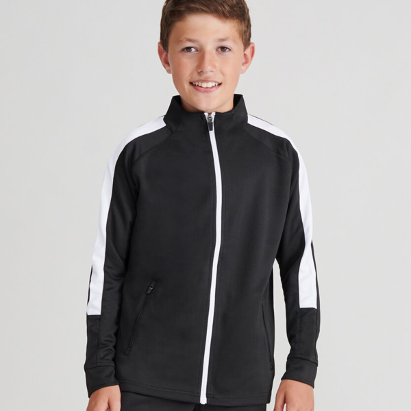 Kids knitted tracksuit top Thumbnail