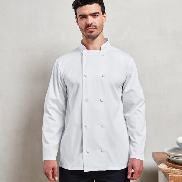 Long sleeve chef’s jacket Thumbnail
